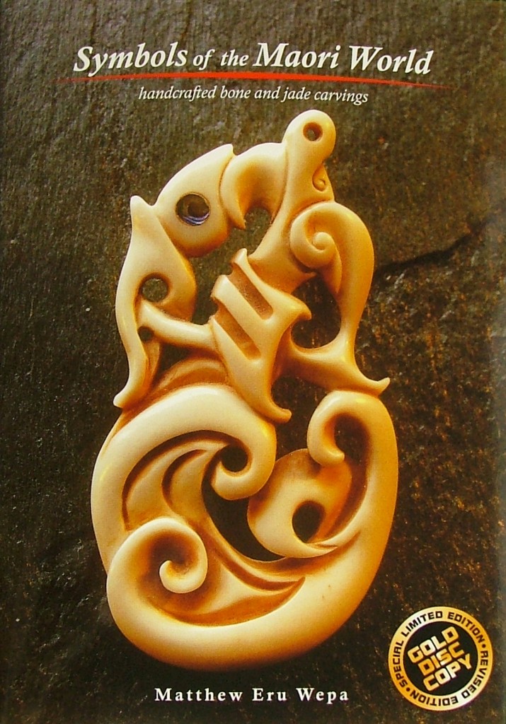 Symbols of the Maori World handcrafted bone and jade carvings is a compact 