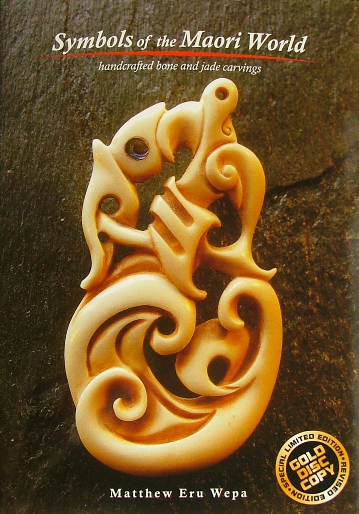 Symbols of the Maori World handcrafted bone and jade carvings is a compact