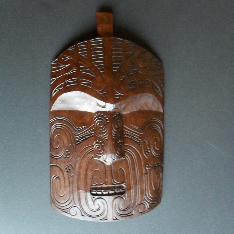 Unique handcarved Moko