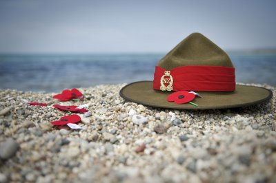 Hat and Poppies – New Zealand Defence Force