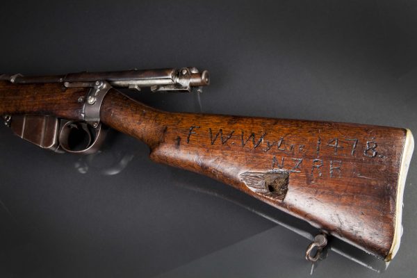 The rifle of Fred Wylie 